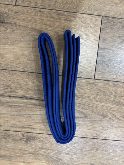 Синий пояс для карате 260 см