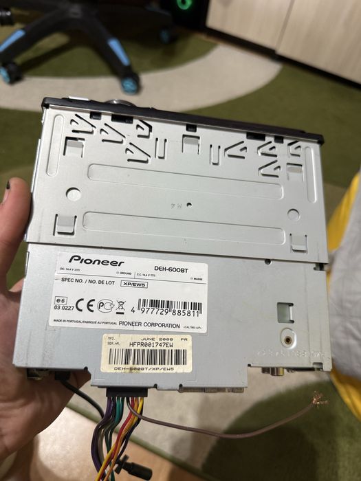Радио Pioneer DEH-600BT Доста рядък модел