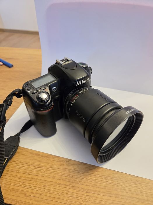 Nikon D80 cu obiectiv Tamron 28-200 si card de memorie 32gb