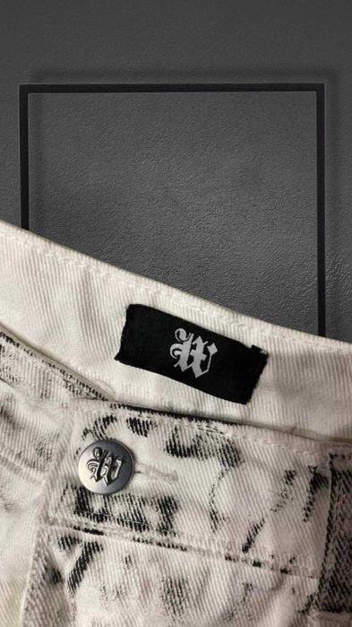 Blugi deosebiti,cu 16 buzunare, Whelm, L~XL  45 cm in talie