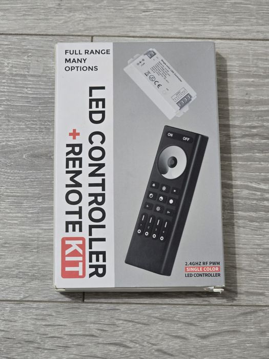 Controler LED FCOB 5050 SMD COB + Telecomandă RF 2.4GHz (4 zone)
