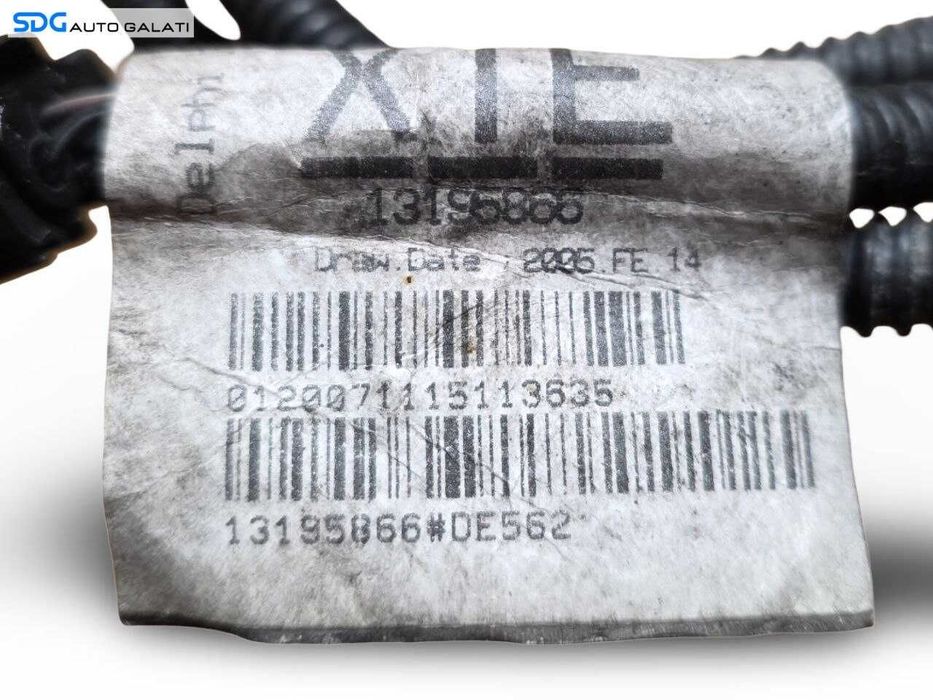 Cablaj Instalatie Electrica Senzor Senzori Parcare pentru Bara Spoiler Fata Opel Vectra C 2002 - 2008 Cod 13195866 [N4830]