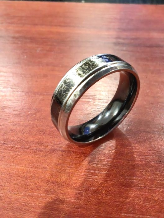 Inel/Verigverigheta tungsten 8mm, diametru interior 22 MM