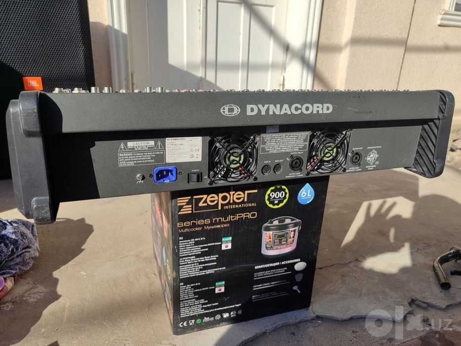 Микшер Dynacord Power Mate+ колонки JBL SRX715