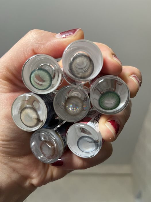 Rangli linzalar chiroy uchun