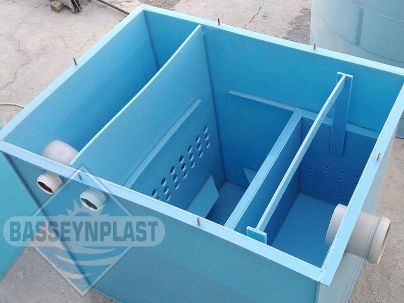 Жироуловители и фекальные баки из полипропилена