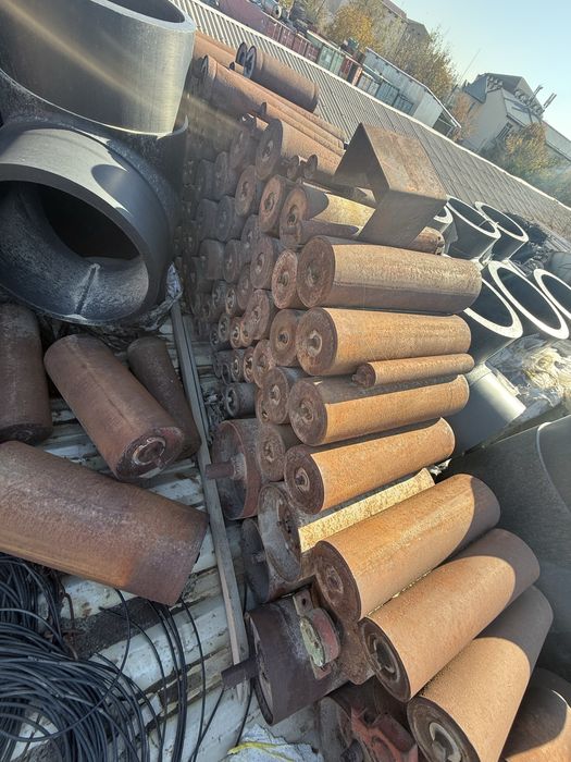 Барабан приводной. Бугель. Ролик конвеерный.