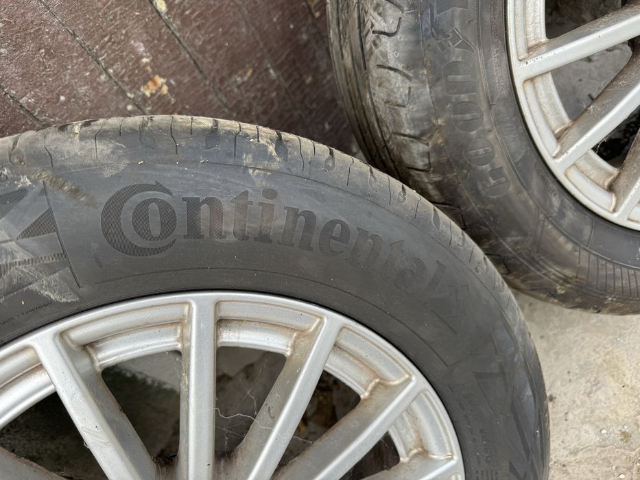 4 бр оригинални джанти 16ки 6.5J ET38 с летни гуми Mercedes W205