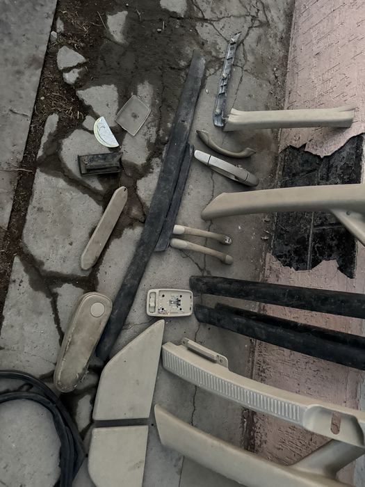 Салон rx300 пластик мелочи