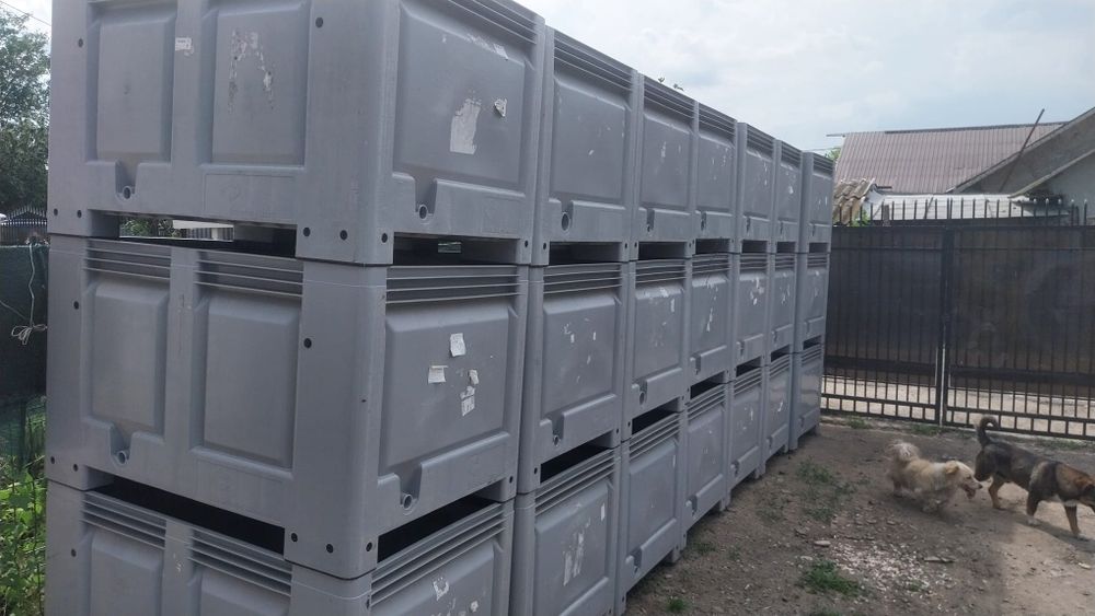 Container /Lăzi - Boxpaleti, Cutii dep, Piese, Fructe