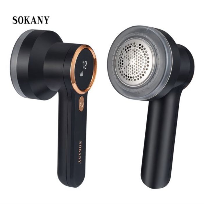 Акумулаторна машинка за премахване на мъхчета и топченца от дрехи, за пуловери, одеяла и мека мебел Sokany