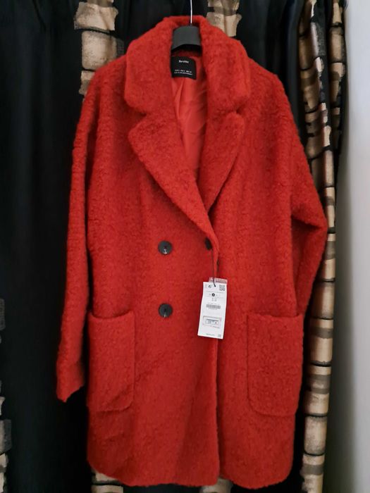 Palton,jachetâ Bershka