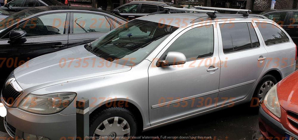 Bare portbagaj ALUMINIU SKODA Yeti Octavia Superb Karoq Kodiaq Kamiq