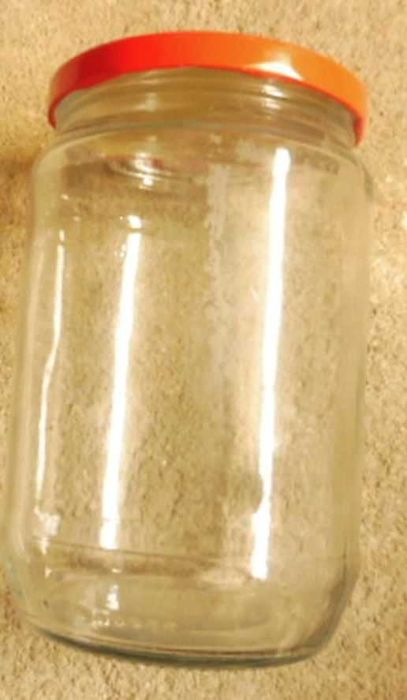 Буркани + винтови капачки комплект 720 мл, 540 мл, 360 мл.