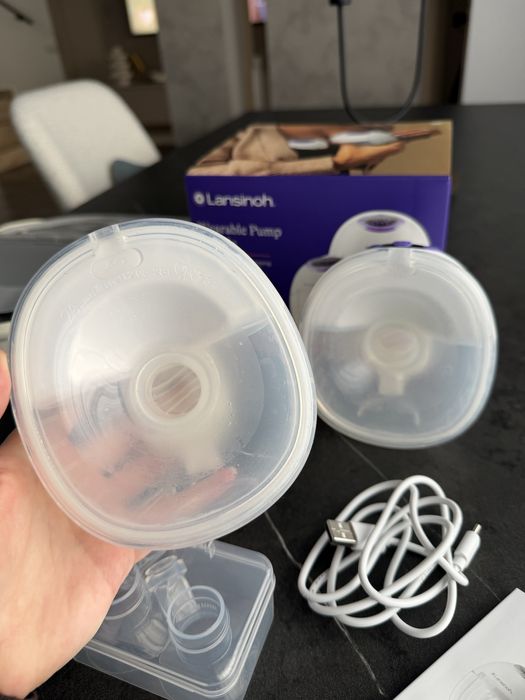 Pompa de san Lansinoh Double Wearable + CADOU