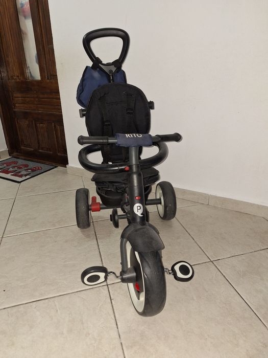 Tricicleta pliabila Qplay Rito PLUS Albastru