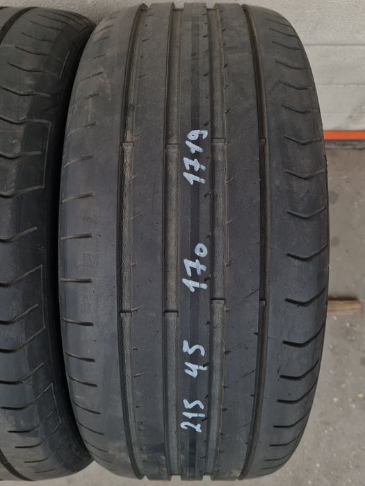 Летни гуми 2 броя FULDA SpoltControl 2 215 45 R17 дот 1719