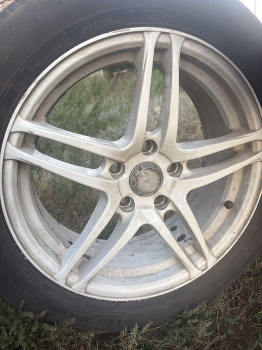 Продам титановые диски 215/55/R17.
