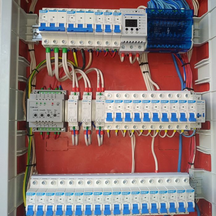 Электромонтаж качественно.