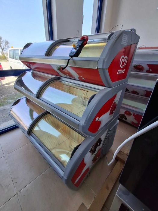 Употребяван троен фризер за сладолед IARP VISIMAX