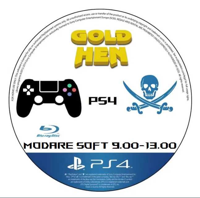 Modare Playstation 4 PS4 - Decodare PS4 Playstation 4 (soft max 13)
