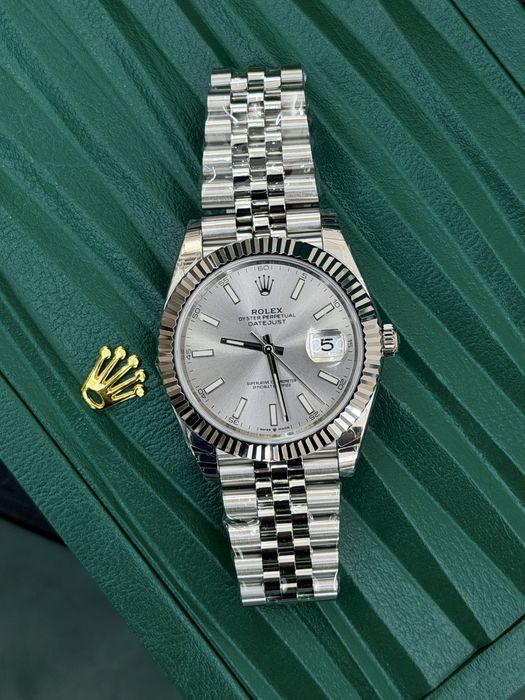 Rolex Date-Just 41 Grey Dial ETA 3235