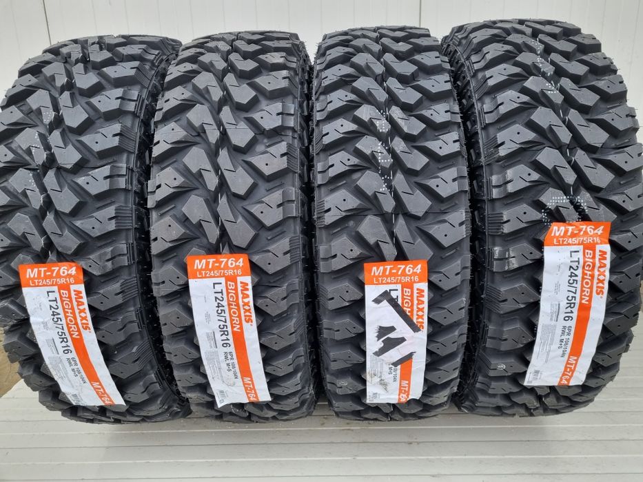 245/75 R16, 120N, MAXXIS Bighorn M/T, Anvelope Off-Road Bacau • OLX.ro