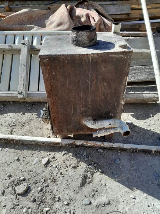 Газовый котел с горелкой