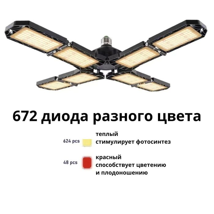 Фито лампа трансформер