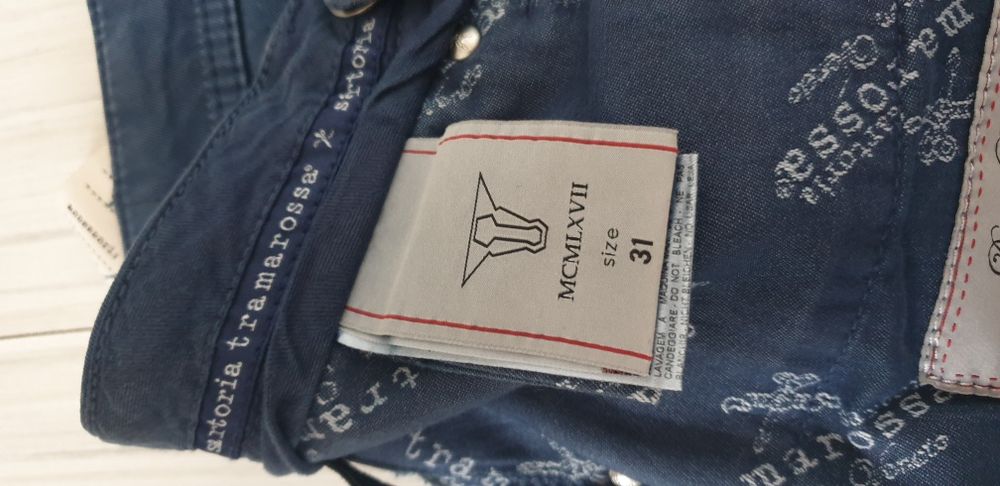 Tramarossa Italy Slim Fit Mens Size 31/34 НОВО! ОРИГИНАЛ! Мъжки Дънки!