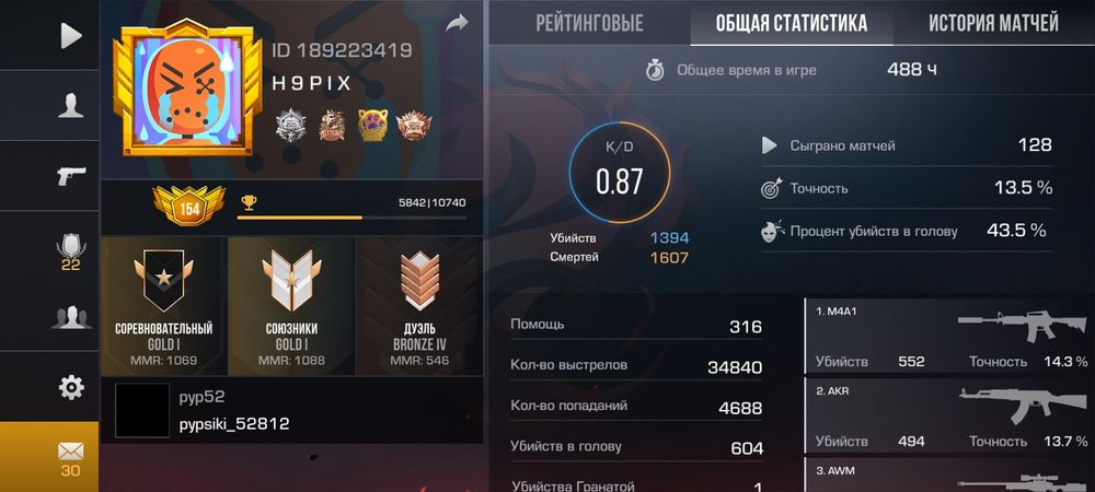 Продам акк стэндофф 2