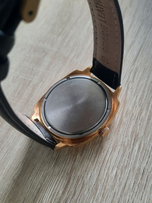 Позолоченные часы Луч-Ау10