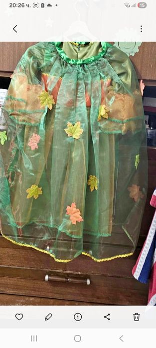 Есенна рокля с корона