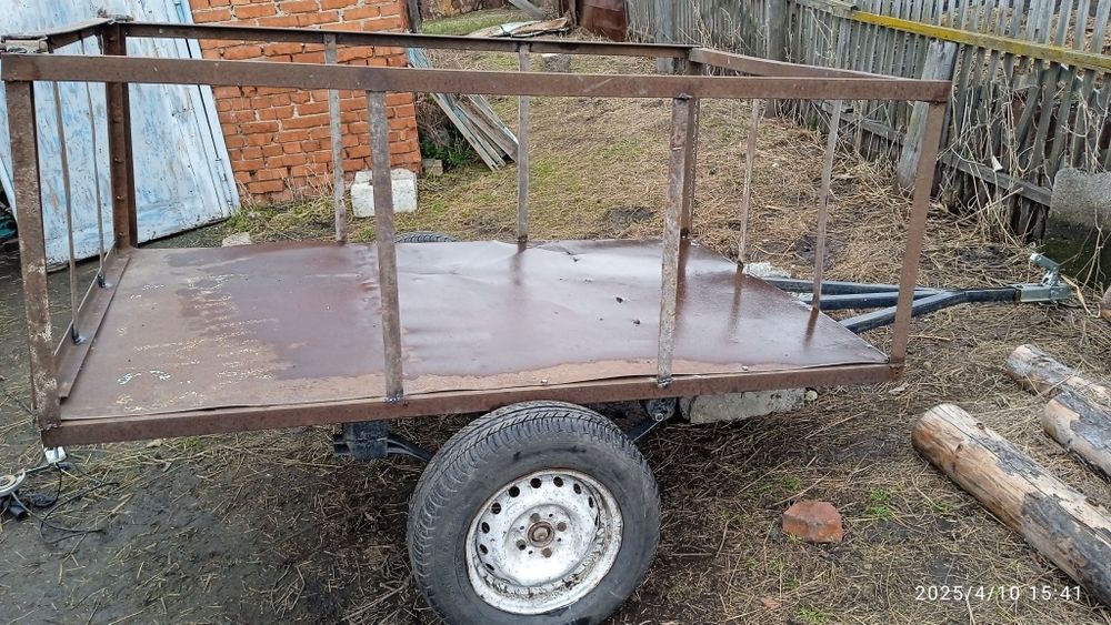 Прицеп самодельный легковой