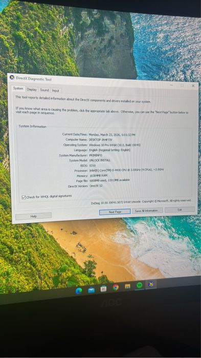 PC Gaming + Monitor 144hz, setup full