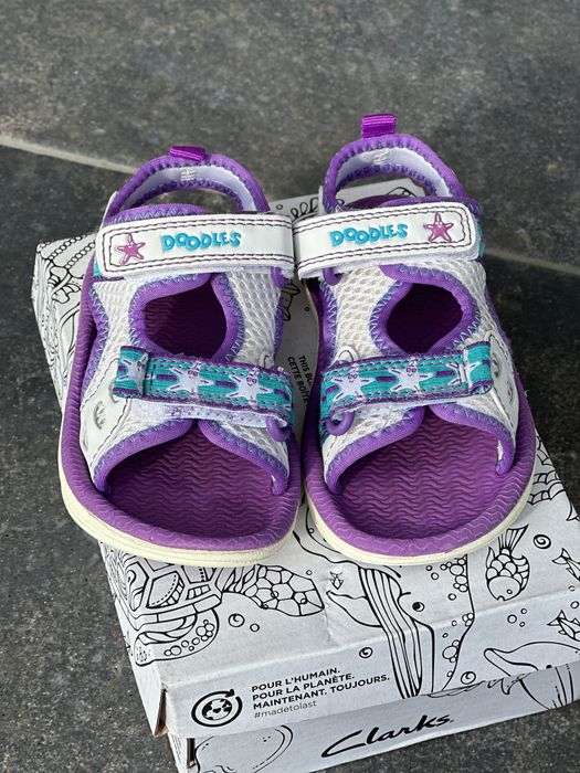 Sandale copii vara Claks  mov nr 20,5