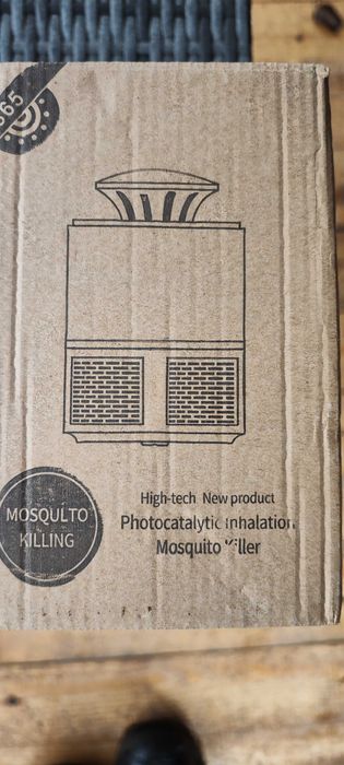 Capcana insecte cu lumina Uv , tantari etc , Non Toxic , pe 5 volti