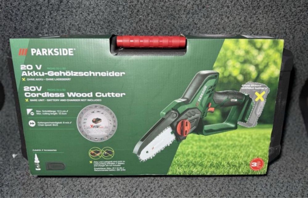 Mini drujba pe acumulator 20v Parkside