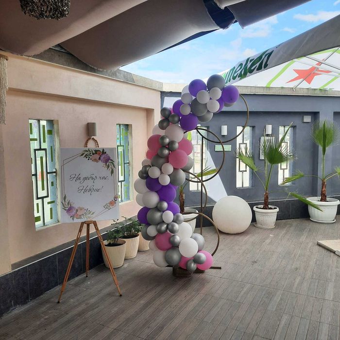 Арка за балони с диаметър 180 см.