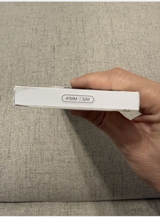 Curea/bratara pentru Apple Watch 40/41mm, Magnetic Link,Evergreen,S/M,sigilata