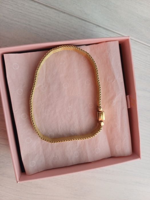 Золотой браслет (пандора)