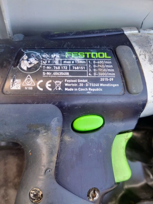 Festool PDC 18+4 Винтоверт