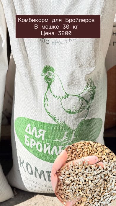 Комби корма для птиц всех видов