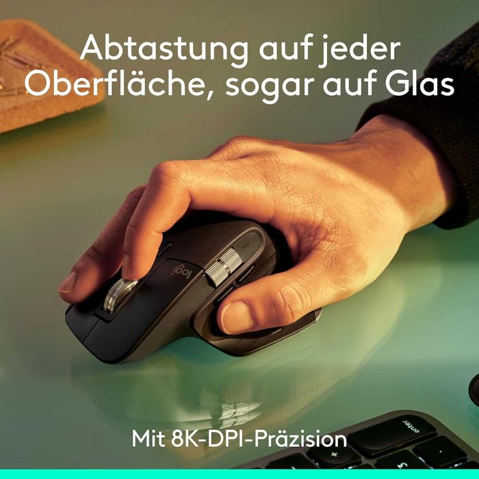 Мишка Logitech MX Master 3S 2025 , оптична, безжична, Graphit
