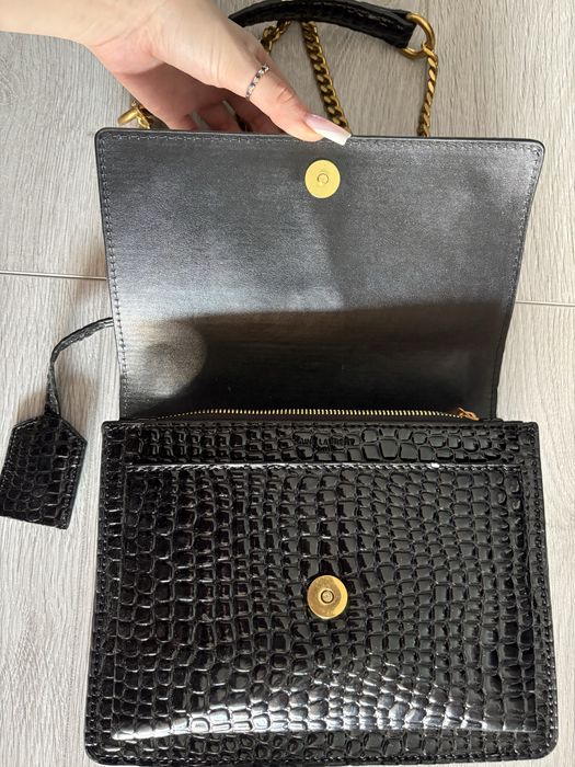 geanta neagra ysl
