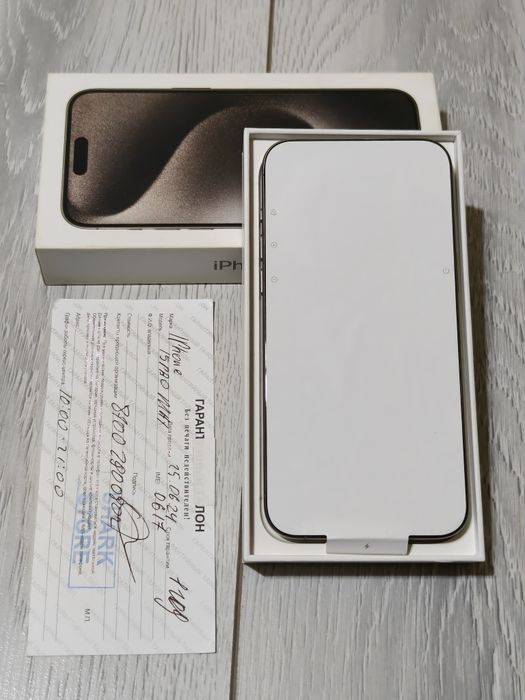 iPhone 15 Pro Max 512 gb akb 90 2 sim