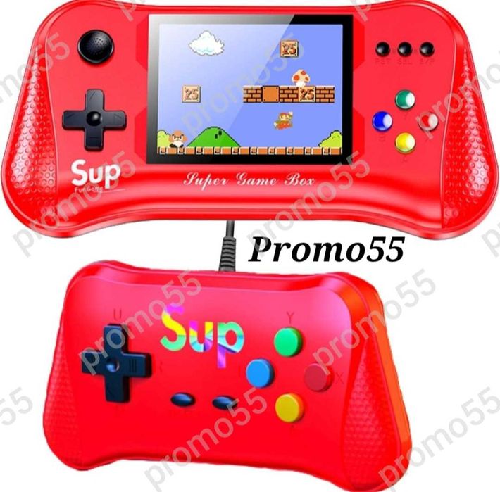 Преносима Игрова Конзола с 500 Класически Игри