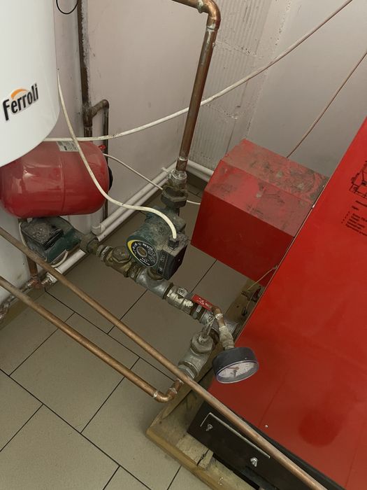 Centrala peleti si lemn 50 kw TKAN 2 RADIJATOR