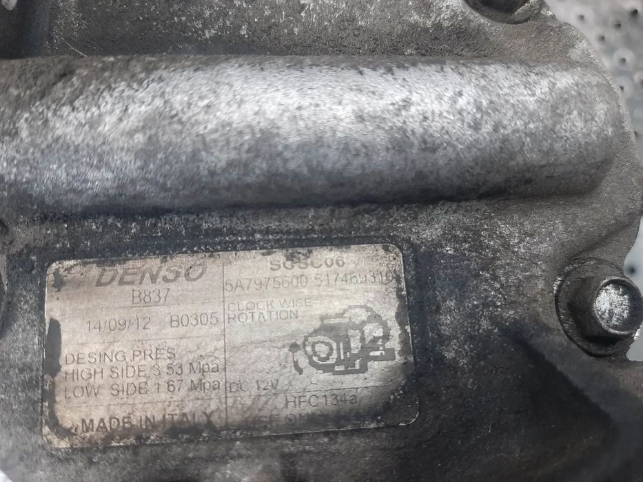 Compresor clima ac 1.3 d fiat punto idea panda ford ka lancia ypsilon musa 5a7975600 517469310