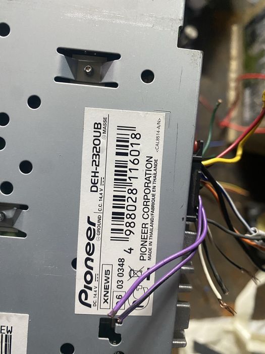 Магнитола пионер